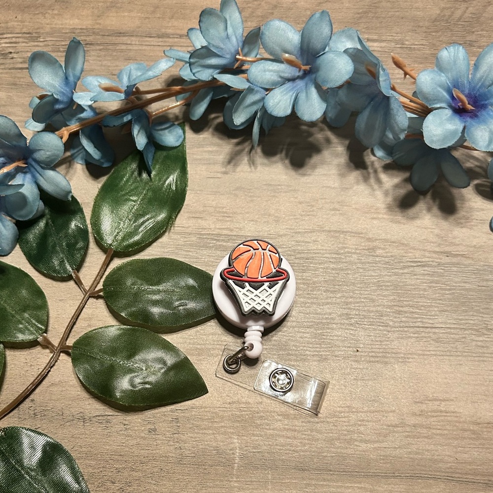 Basketball Badge Reel